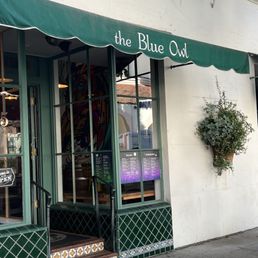 Exterior outside entrance of The Blue Owl - Santa Barbara, California Exterior outside entrance of The Blue Owl - Santa Barbara, California