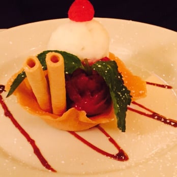 Serafina - My friend's sorbet. Great presentation; I think that's what u pay for here - Italian Near Me - New York, New York Serafina - My friend's sorbet. Great presentation; I think that's what u pay for here - Italian Near Me - New York, New York