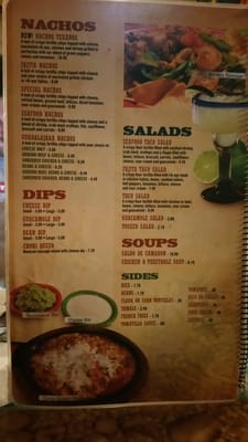 Menu photo 3 Guadalajara Grill Mexican Restaurant Indianapolis, IN