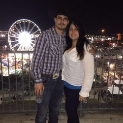 Delta Structural Rv & Trailer Repairs - My wife and I at the rodeo