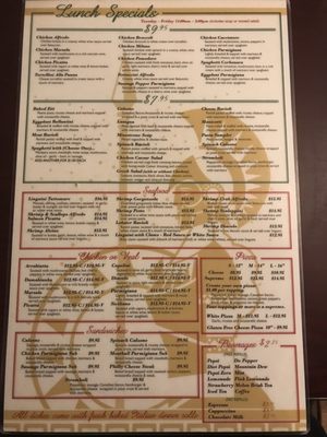 Menu photo 4 Napolis Italian Restaurant Tahlequah, OK