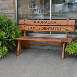 Kaukauna Family Dentistry - Come sit on our bench outside!