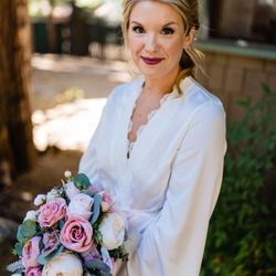 Bridal hair and makeup by Jen