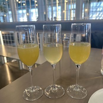 Venue by 4M - Mimosa flight - orange, passionfruit, mango - Venues & Event Spaces Near Me - Ann Arbor, Michigan