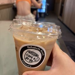 Iced chai with vanilla