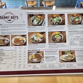 Danny Boy's - menu Sep 2025 1/2 - Mexican Near Me - Chula Vista, California Danny Boy's - menu Sep 2025 1/2 - Mexican Near Me - Chula Vista, California