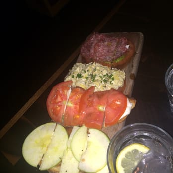 Postino Annex - More bruschetta. Notice they have the option to serve on tomatoes for low carb! - Wine Bars Near Me - Tempe, Arizona