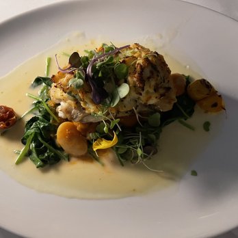 A Fish Called Avalon - Crab & Herb Crusted Black Grouper - Seafood Near Me - Miami Beach, Florida A Fish Called Avalon - Crab & Herb Crusted Black Grouper - Seafood Near Me - Miami Beach, Florida