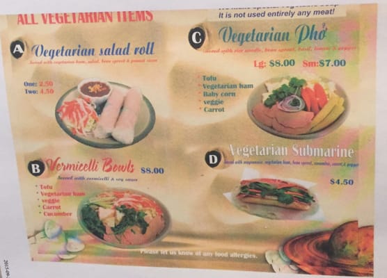 Menu photo 1 Pho 99 Delta Delta, BC Menu photo 1 Pho 99 Delta Delta, BC
