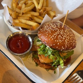 Connie & Ted's - Fish Batter Dipped Cod Sandwich - Seafood Near Me - West Hollywood, California Connie & Ted's - Fish Batter Dipped Cod Sandwich - Seafood Near Me - West Hollywood, California
