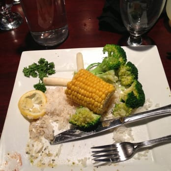 Lakeside Chophouse - Gross frozen vegetables - Diners Near Me - Waterton Park, Alberta