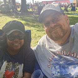 Enjoying The Harvest & the nice weather.