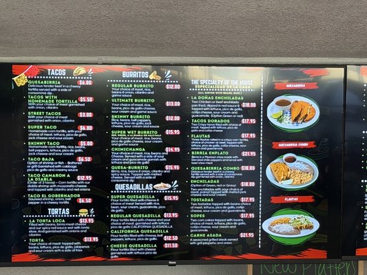 Menu photo 3 La Dona Tracy, CA