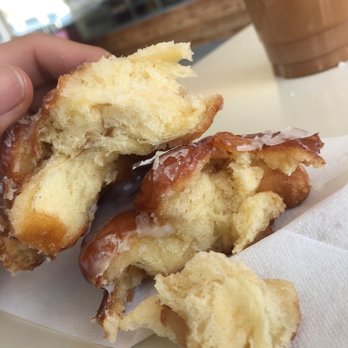 Donut Nation - Apple fritter tasted a bit undercooked. - Donuts Near Me - Los Banos, California