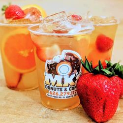 MK’s Donuts & Coffee - Mango fruit tea