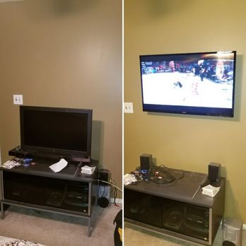 Gatewayz 2 Home Theaters - 42" Hitachi with no wires showing. - TV Mounting Near Me Gatewayz 2 Home Theaters - 42" Hitachi with no wires showing. - TV Mounting Near Me