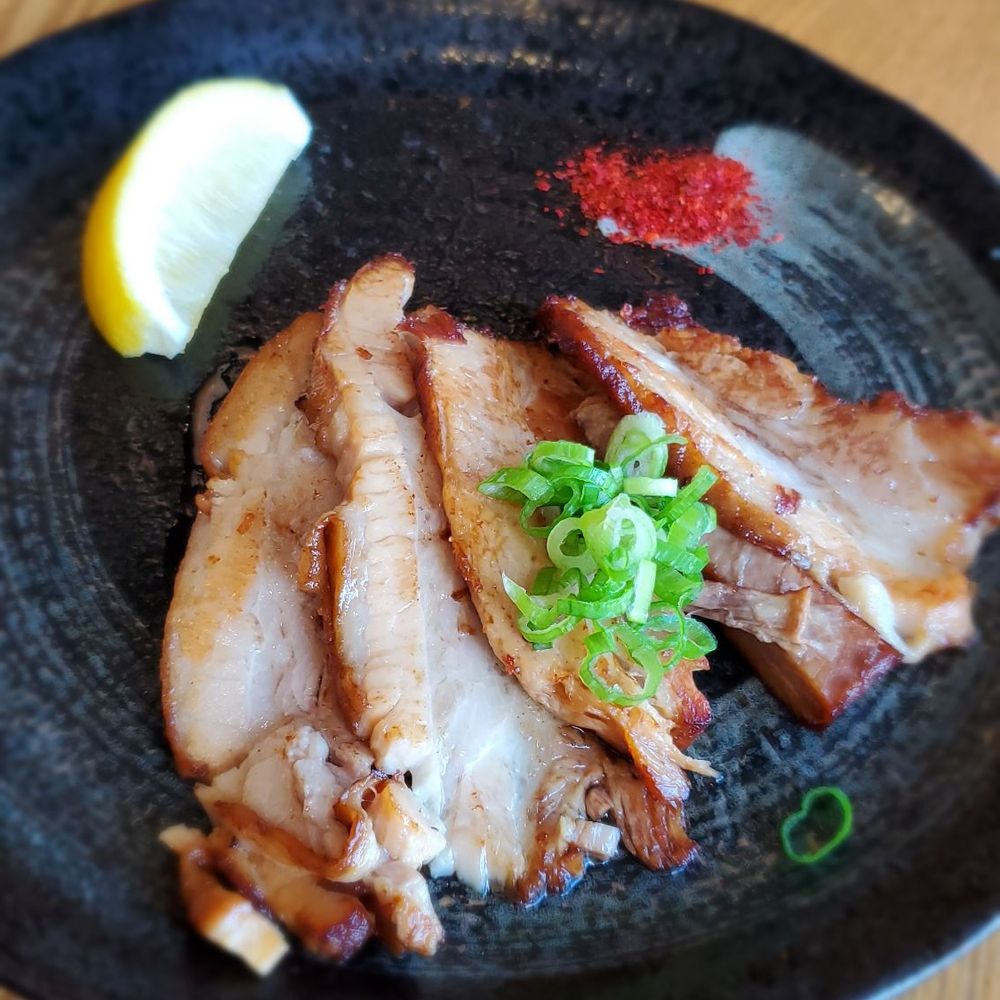 Maruhachi Ra-men - Yaki Cha-Shu (grilled pork belly) - Ramen Near Me - Burnaby, British Columbia