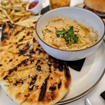 Warehouse 72 - The garlic Naan is so good! - American Near Me - Irvine, California