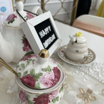 The Tea Room Experience - Table setting as we enter - Tea Rooms Near Me - Orlando, Florida The Tea Room Experience - Table setting as we enter - Tea Rooms Near Me - Orlando, Florida