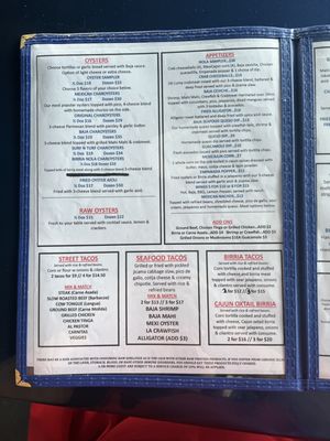 Menu photo 8 Baja Nola MexiCajun Kenner, LA Menu photo 8 Baja Nola MexiCajun Kenner, LA