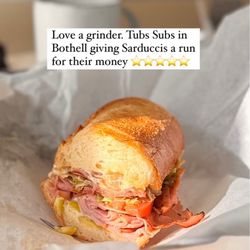 Tubs Gourmet Subs - Grinders incredible. Will be back!