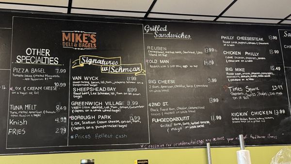 Menu photo 2 Mike's Deli and Bagels Concord, NC Menu photo 2 Mike's Deli and Bagels Concord, NC