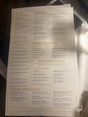Menu photo 1 Lewis Steakhouse Jupiter, FL Menu photo 1 Lewis Steakhouse Jupiter, FL