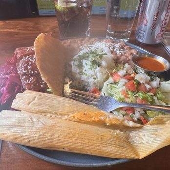 Verde - Tamale plate is amazing - Mexican Near Me - Boulder, Colorado