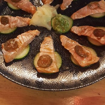Roe Seafood Restaurant - Yummm...salmon carpaccio - Seafood Near Me - Long Beach, California Roe Seafood Restaurant - Yummm...salmon carpaccio - Seafood Near Me - Long Beach, California