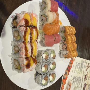 Volcano Sushi & Asian Bistro - Crazy Train, Rainbow, Philly, Butterfly roll - Sushi Bars Near Me - Norfolk, Virginia Volcano Sushi & Asian Bistro - Crazy Train, Rainbow, Philly, Butterfly roll - Sushi Bars Near Me - Norfolk, Virginia