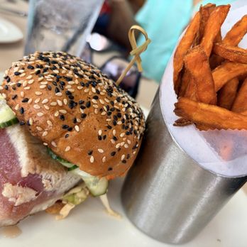 Parkers' Lighthouse - Ahi Tuna Sandwich - Seafood Near Me - Long Beach, California Parkers' Lighthouse - Ahi Tuna Sandwich - Seafood Near Me - Long Beach, California