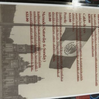 Chabelita's Mexican Restaurant - menu - Mexican Near Me - Wailuku, Hawaii