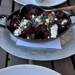 Local Yocal BBQ and Grill - Roasted Beets with Goat Cheese & Smoked Pecans