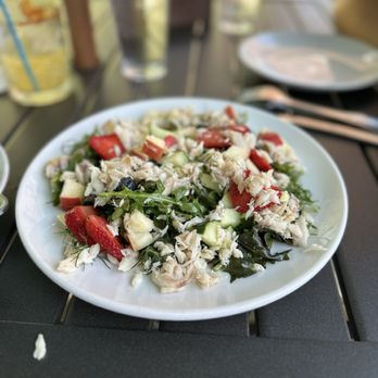 The Mason Jar Cafe - Specialty summer menu item - smoked whitefish salad - Breakfast & Brunch Near Me - Benton Harbor, Michigan The Mason Jar Cafe - Specialty summer menu item - smoked whitefish salad - Breakfast & Brunch Near Me - Benton Harbor, Michigan