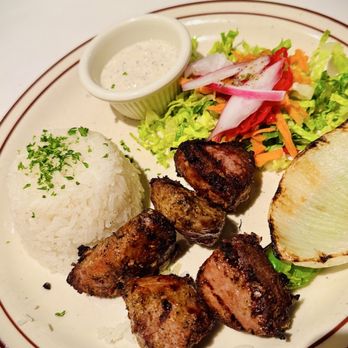 Oliva - Lamb Shish Kebab - Mediterranean Near Me - Madison, Wisconsin