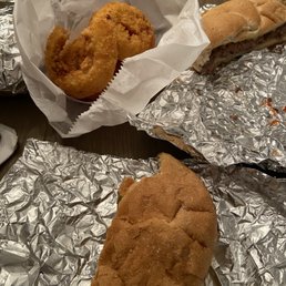 Burgers and Onion Rings