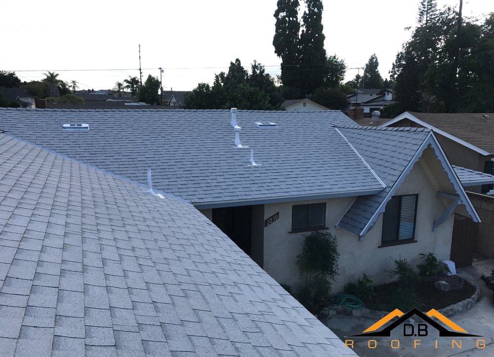 Slide of D.B Roofing