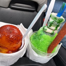 Mangonada and sour apple Mangonada and sour apple