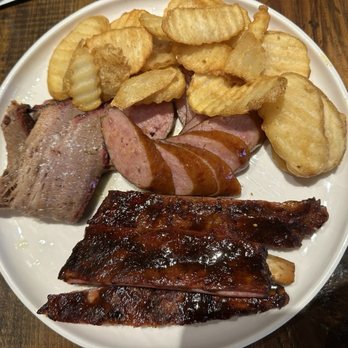 RIBBRO BBQ - 3 meat combo - ribs, sausage and brisket - Barbeque Near Me - Long Beach, California RIBBRO BBQ - 3 meat combo - ribs, sausage and brisket - Barbeque Near Me - Long Beach, California