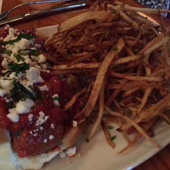 Bar Virgile - Lamb meatball sub - Bars Near Me - Durham, North Carolina