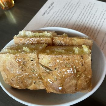 Turtle + The Wolf - Rosemary Focaccia - New American Near Me - Montclair, New Jersey
