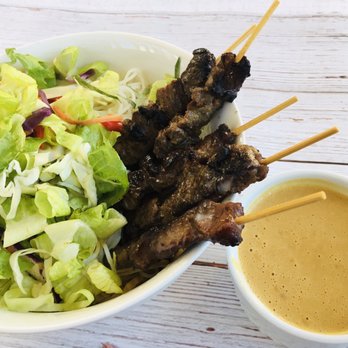 Sambal-sambal - Beef satay salad. - Food Delivery Services Near Me - San Francisco, California Sambal-sambal - Beef satay salad. - Food Delivery Services Near Me - San Francisco, California