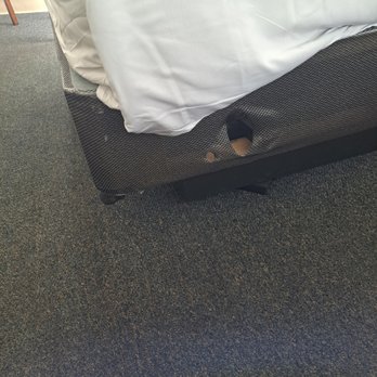 Bel Air Motel - This picture is of the broken bed leg. The bed rocked and rolled more than elvis - Hotels Near Me - Wildwood, New Jersey Bel Air Motel - This picture is of the broken bed leg. The bed rocked and rolled more than elvis - Hotels Near Me - Wildwood, New Jersey