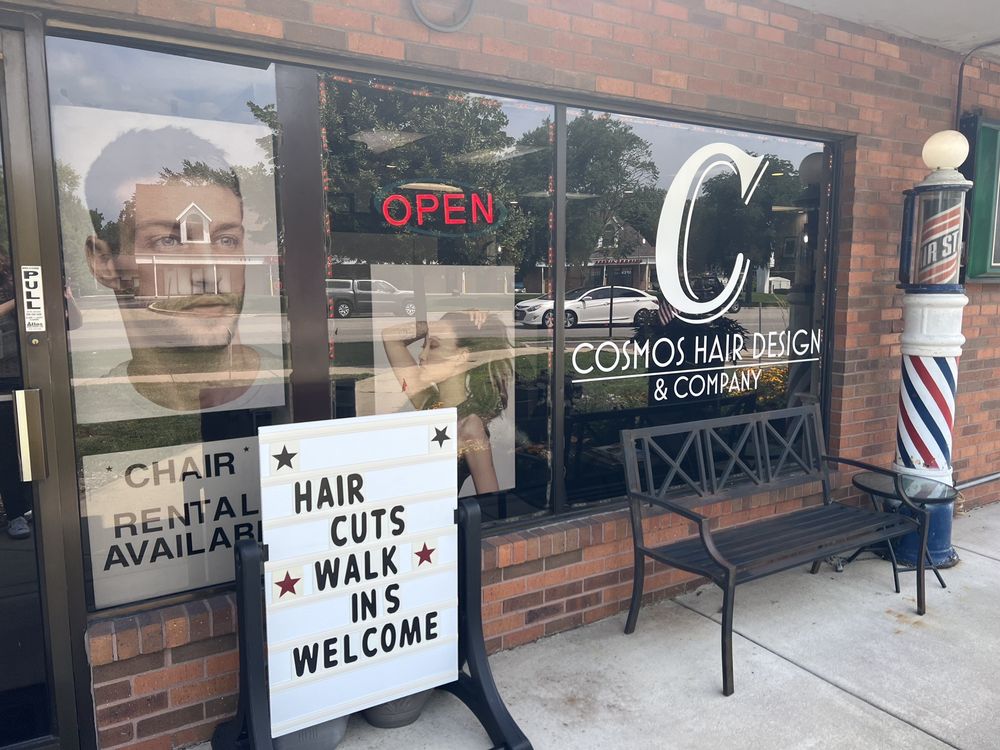 Cosmo's Hair Design Logo