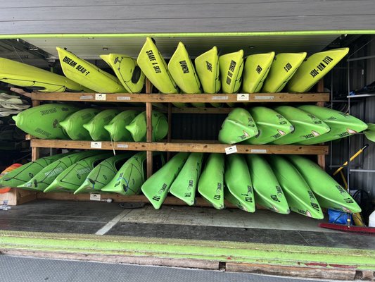 Urban Kayaks on the Chicago River by null