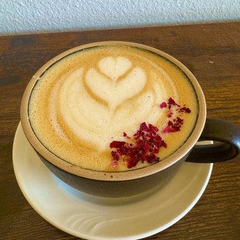 The Sacred Bean - Pistachio rose latte - Coffee & Tea Near Me - Pueblo, Colorado The Sacred Bean - Pistachio rose latte - Coffee & Tea Near Me - Pueblo, Colorado