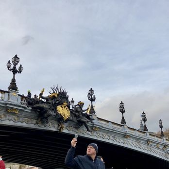 Vedettes de Paris - Selfie time passing under a bridge - Boat Tours Near Me - Paris, 75