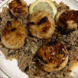Mmmmm, scallops! Out of this world!