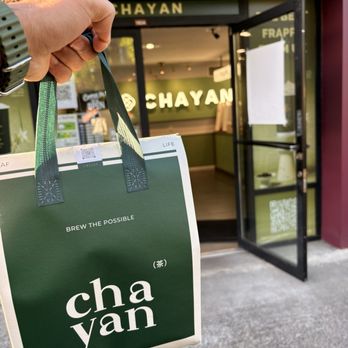 Chayan - Outside area and packaging - Bubble Tea Near Me - Seattle, Washington Chayan - Outside area and packaging - Bubble Tea Near Me - Seattle, Washington