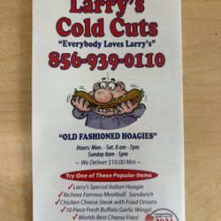 Larry's Cold Cuts - New menu (5/25/26)